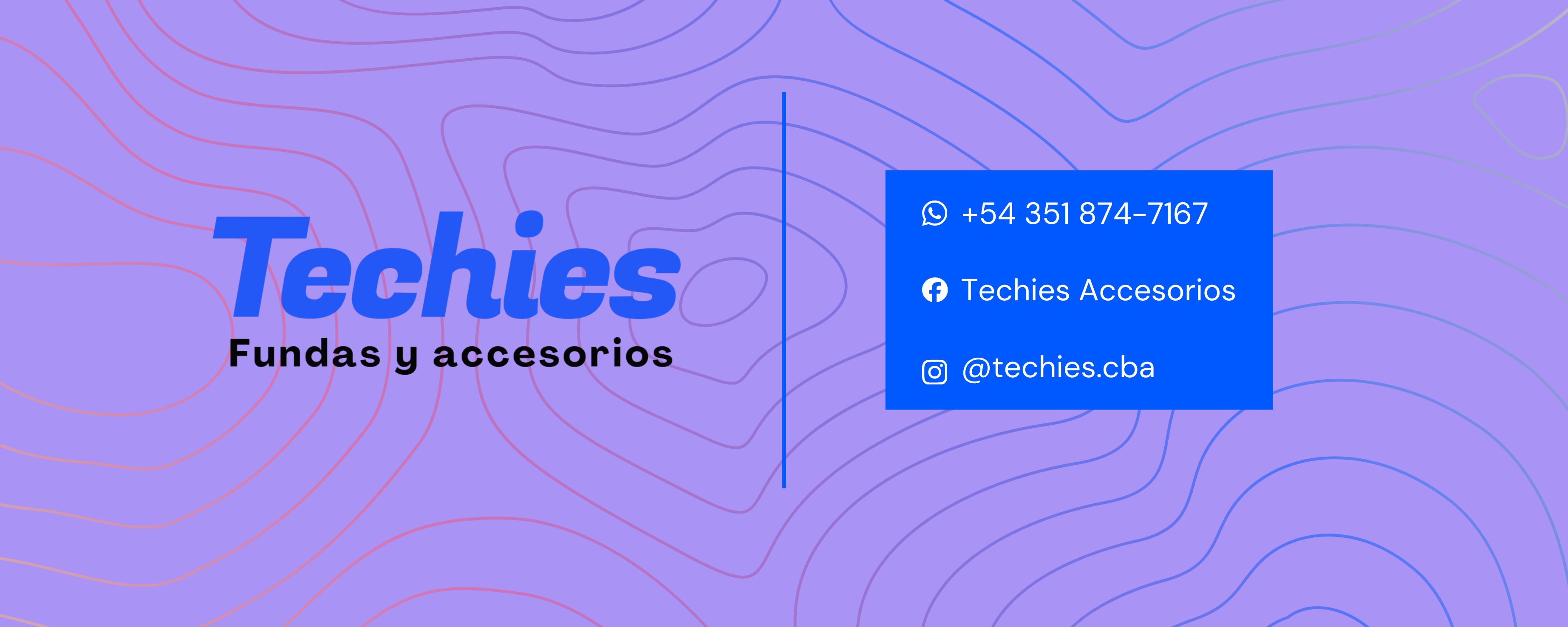 Logo y redes sociales de Techies